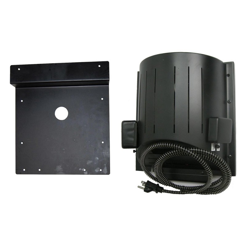 AKOMA Dog Products Heat-N-Breeze Dog House Heater and Fan with Igloo  Bracket Black 10 x 10 x 4.5 - HNB-1001-KIT