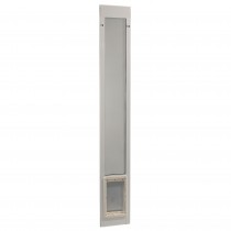 Ideal Pet Products Fast Fit Pet Patio Door Medium White 1.88" x 11.63" x 75"