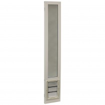 Ideal Pet Products VIP Vinyl Insulated Pet Patio Door Medium White 2.5" x 16" x 94.5"