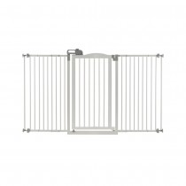 Tall and Wide One-Touch Pressure Mounted Pet Gate