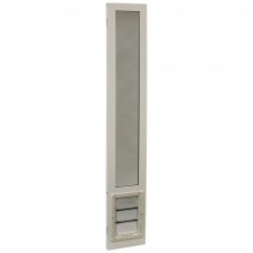 Ideal Pet Products VIP Vinyl Insulated Pet Patio Door Medium White 2.5" x 12.38" x 79"