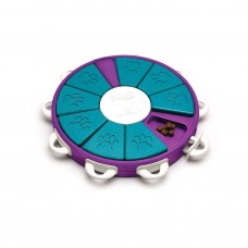 Outward Hound Nina Ottosson Dog Twister Puzzle Game Large Purple/Teal 13.25" x 12" x 2"
