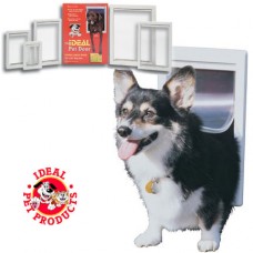 Ideal Pet Products Designer Series Pet Door Super Large Gray 2.12" x 17.93" x 23.87"