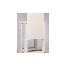 Ideal Pet Products Ruff-Weather Pet Door Small Gray 5.56" x 9.06" x 13.37"